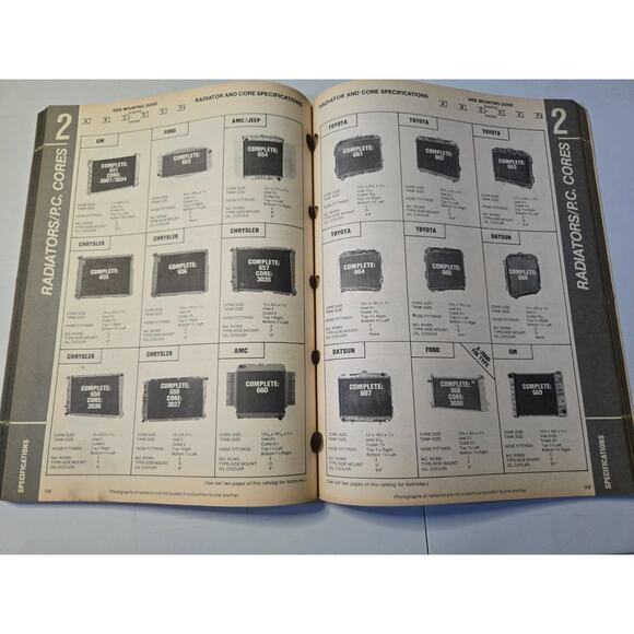 Modine‎ 1984 Full Line Catalog Vintage Richard Petty Catalog #60-102 - Picture 5 of 5